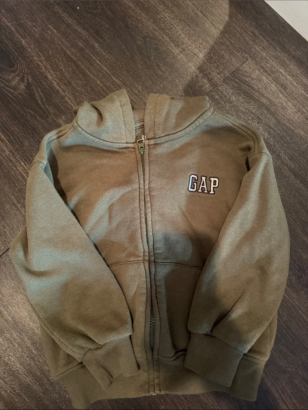 GAP Olive Green Kids Fleece Joggers
